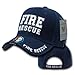 Rapid Dominance Unisex Adult Deluxe Embroidered Law Enforcement Caps - Fire Rescue