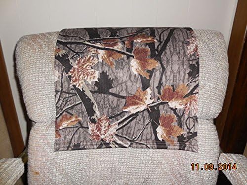 Stitch N Art Fathers Day Sale, Hunter Print Chair Cover Recliner Pad Headrest Pads Furniture Protector Outdoor Print 14x30 Sofas Loveseats Chaises Theater Seating Gift Ideas