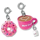 CHARM IT! Hot Cocoa & Sprinkles Donut - 2 Charm Set