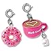 CHARM IT! Hot Cocoa & Sprinkles Donut - 2 Charm Set