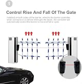 HOgardenME Wireless Infrared Gate Sensor Safety Beam Detector w Buzzer Outdoor view 6