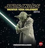 Star Wars - Meister Yoda Postkartenkalender 2018 by