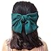 Honbay 5PCS Stylish Big Bow Satin Hair Clips Barrettes