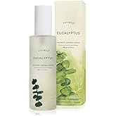 Thymes Daily Shower Spray for a Spa Like Experience - Home Essentials - Mist Scented with Eucalyptus Oil, Italian Lemon, Bergamot & Lemongrass (Eucalyptus Shower Spray, 3.4 fl oz)