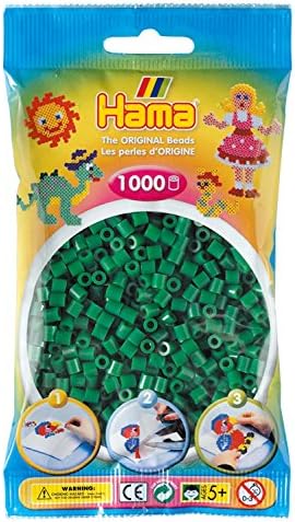 Hama Beads - green (1000 Midi Beads)