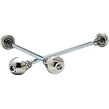 Bolt On Bicycle Skewers by Delta Cycle - Quick Release Bike Stainless Steel Skewers with Springs Prevent Theft - Front and Re