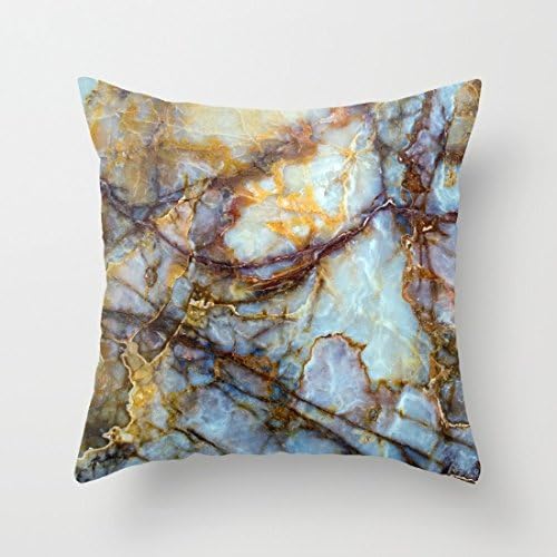Marble Pillow Cover Case 24 by 24 Inch
