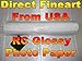 ColorStore - Premium RC Glossy Photo Paper Roll 24 inch x 100 ft Inkjet printing for canon hp epson
