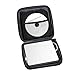 Hermitshell Travel Hard EVA Carrying Case Bag with 6 CDs Mesh Pockets Fits Samsung Ultra-Slim Black Optical Drive/Portable External DVD CD Blu-ray Writer/Apple USB Superdrive