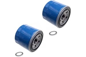 26300-35504 Engine Oil Filter with Gasket Compatible with Hyundai Accent Tucson Elantra Genesis Sportage Kia Carens (4-pack)