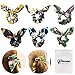 Cieovo 6pcs Hair Scrunchies Chiffon Elastic Hair Bands Bowknot Pearls Hair Ties Elastic Hair Bands Hair Bow Chiffon Ponytail Holder for Women Rope Hair Accessories