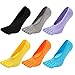 ZAKASA No-Show Toe Socks Women: Five Finger Socks Invisible Liner Low Cut for Ladies Loafer Running Boat Shoes