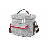 Lunch Bags, Pretty Handy Insulated Lunch Bag Cooler Bag, Reusable Picnic Lunch Bags Boxes with Zipper Closure for Men Women Adults Kids