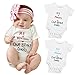 Baby Clothes Newborn Baby Boys Girls Short Sleeve Letter Print Romper Jumpsuit