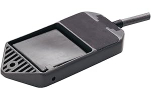 Gems Sensors 156000 Valox Single Point Horizontal Mounting Leak Detection Liquid Sensor with 25' PVC Jacketed Cable, 10W, 50-100 VDC, SPST/Normally Closed