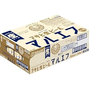 アサヒ生ビール缶350ml 6缶パックX4