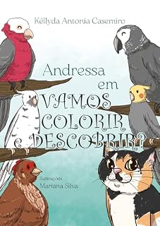 Livro Andressa em: Vamos Colorir e Descobrir?