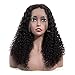 BLY Curly Human Hair Lace Front Wigs Mongolian Kinky Curly Virgin Hair 8 Inch 150% Density 13x4 Lace Front Wigs for Black Women Pre Plucked with Baby Hair