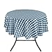 Ottomanson Vinyl Blue Checkered Design 55