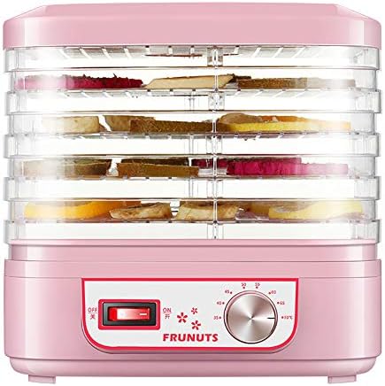 Thisiscry Food dehydrator fruit dryer electric 5 layer food incubator, can be raised and lowered, adjustable temperature control