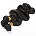 Derun Hair Human Remy Hair Weft Weave 3 Bundles Virgin Brazilian 3 Pieces Lot Mixed Length 14