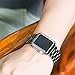 Apple Watch 42 mm Band, FARSIC Stainless Steel Metal Replacement Strap Wrist Band for Apple Watch and Sport and Edition Version 42 mm - Black