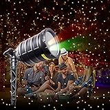 AUTO-VOX Christmas Laser Lights,Outdoor Projector Lights,Moving Red and Green Stars Laser Show for Christmas,Holiday,Party,Landscape,and Garden Decoration