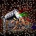 AUTO-VOX Christmas Laser Lights,Outdoor Projector Lights,Moving Red and Green Stars Laser Show for Christmas,Holiday,Party,Landscape,and Garden Decoration