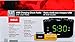 USB Charging Large Display Clock Radio