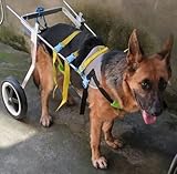 Adjustable Dog Wheelchair (L size), for big dog, Hip height 20