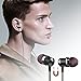 Earbuds, E&jing In-ear Earphones Metal Magnetic Headset Built in Mic 3.5mm Audio Jack Headphones (Black)