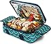 Arctic Zone Expandable Thermal Insulated Food Carrier, Large, Teal, Fabric