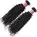 Nadula 10A Unprocessed Brazilian Virgin Curly 3 Bundles 95-100g/ Bundle Natural Color Remy Human Hair Weave (8 10 12inch)