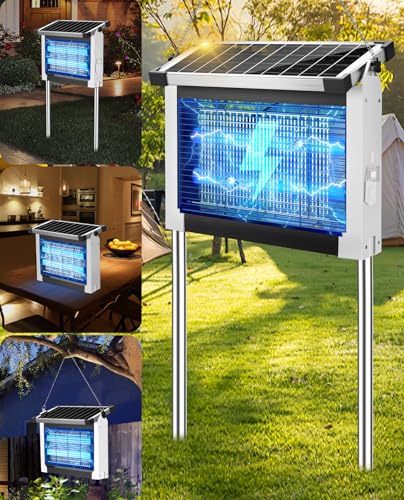 PhatroyYee Solar Bug Zapper