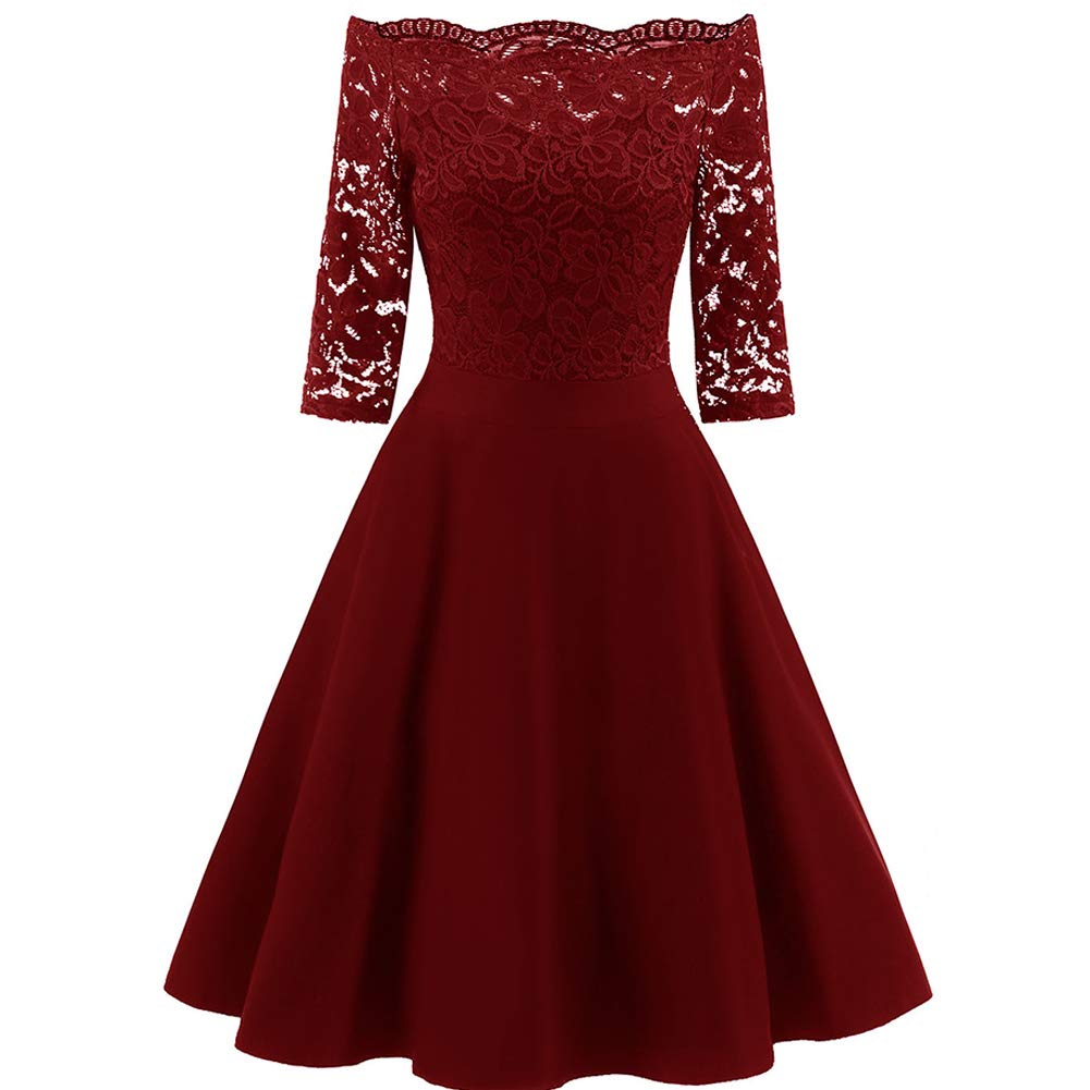 women's lace party dresses