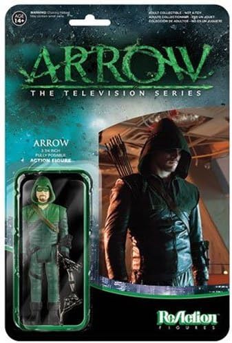 Arrow Masked Green Arrow Variant ReAction 3 3/4-Inch Retro Figure Funko Chase