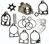 Water Pump Kit with Housing for Mercruiser Alpha and Mercury V6 replaces 46-96148T8