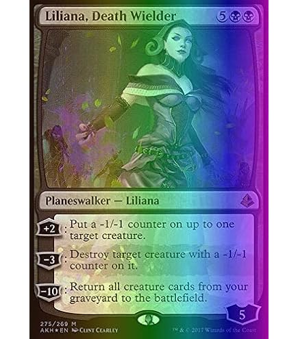 Amazon.com: MTG Magic: The Gathering - Liliana Vess (103) Magic
