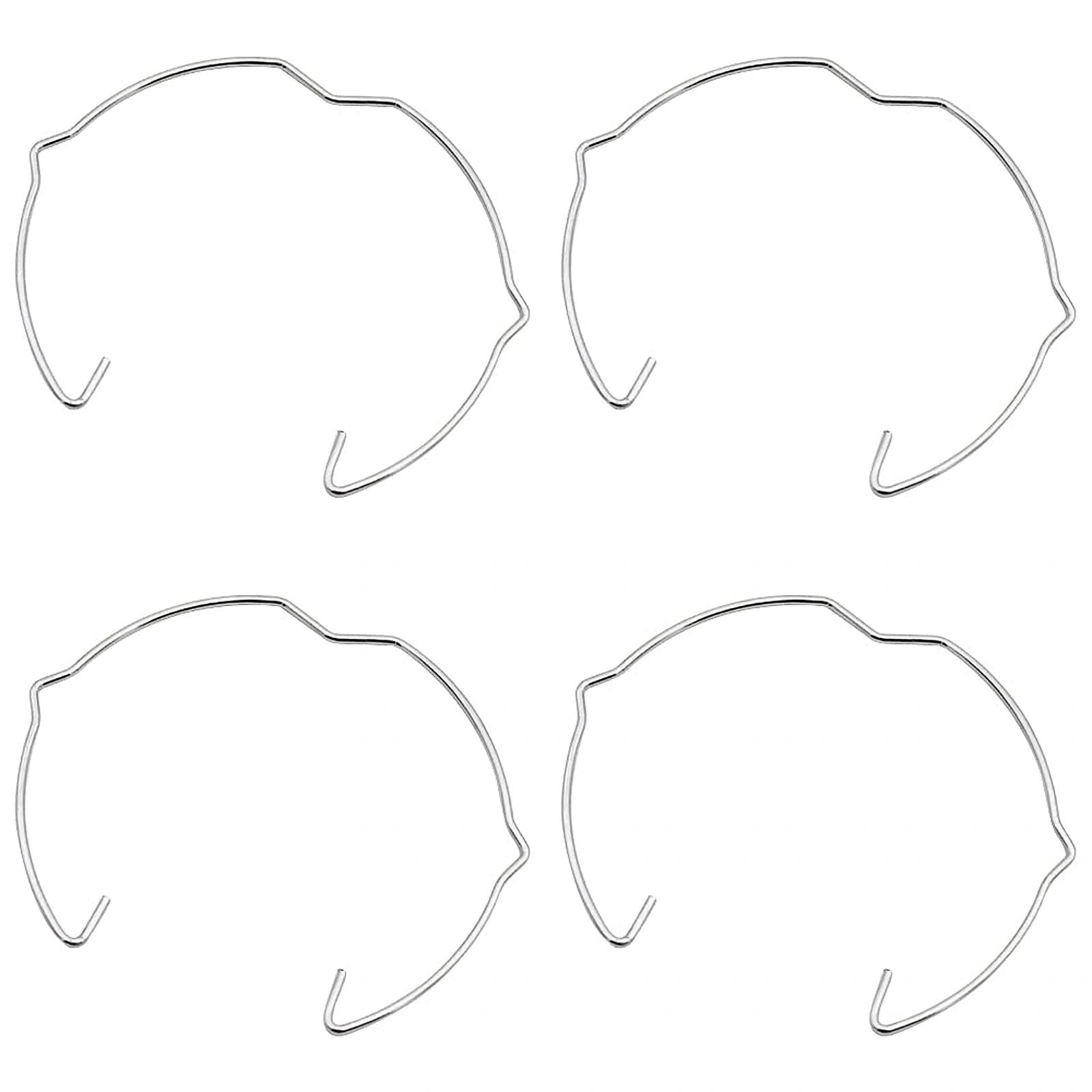 YPLonon 36PCS Retaining Spring MR16 GU10 Snap Fit Butterfly Clips High-Temperature Halogen Bulb Retainers Recessed Track Lighting Clips LED Bulb Holders for Ceiling Lights Lamp Wire Springs