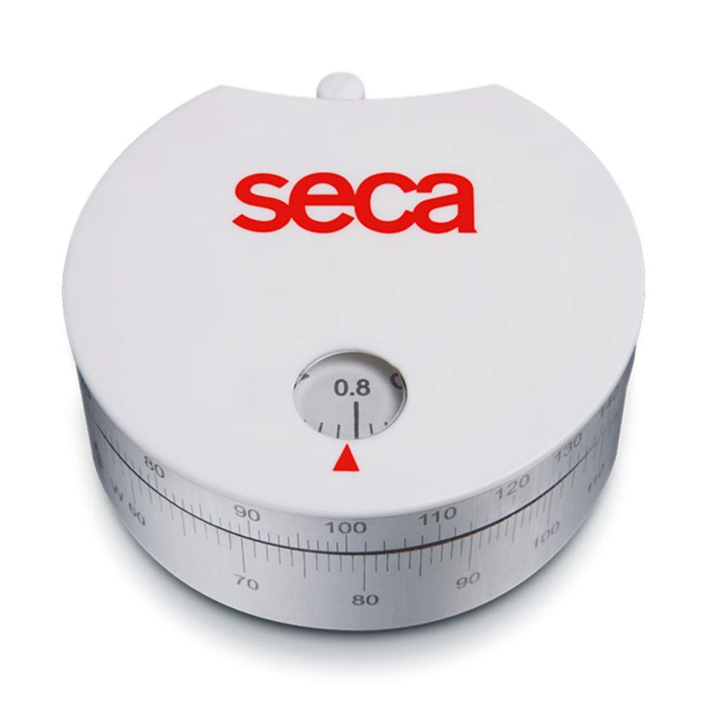 seca SECA203 Seca Ergonomic Circumference Measuring Tape with Extra Waist-To-Hip Ration Calculator, 203 cm