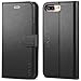 TUCCH iPhone 8 Plus Case, iPhone 7 Plus Wallet Case, Leather Wallet Phone Case [Card Slot] [Flip] [Wallet] [Stand] Carry-All Case Compatible with iPhone 8 Plus/7 Plus 5.5 Inch, Black