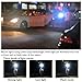 Bike Lights front and back, Cree LED 1200 Lumen Bike Headlight and Tail Light, Waterproof and Rechargeable Bike Light set with Free Battery from Shinobu