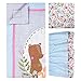 Trend Lab My Little Friends 6 Piece Crib Bedding Set, Blue/Pink/Brown/Gray