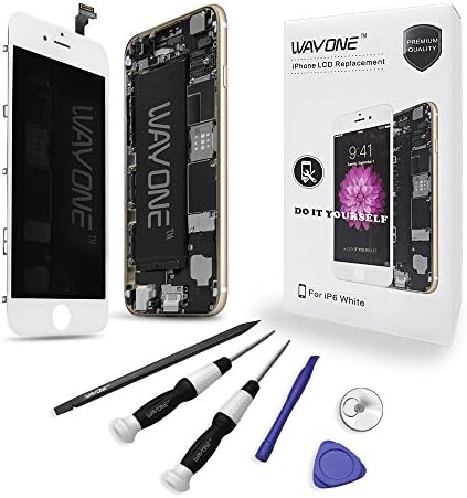 LCD Display & Touch Screen replacement and Digitizer Assembly for iPhone 6 (4.7inch) White