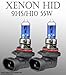 Tutti Racing H10/ 9145 55W Pair Fog Light Xenon HID Super White Replacement Bulbs