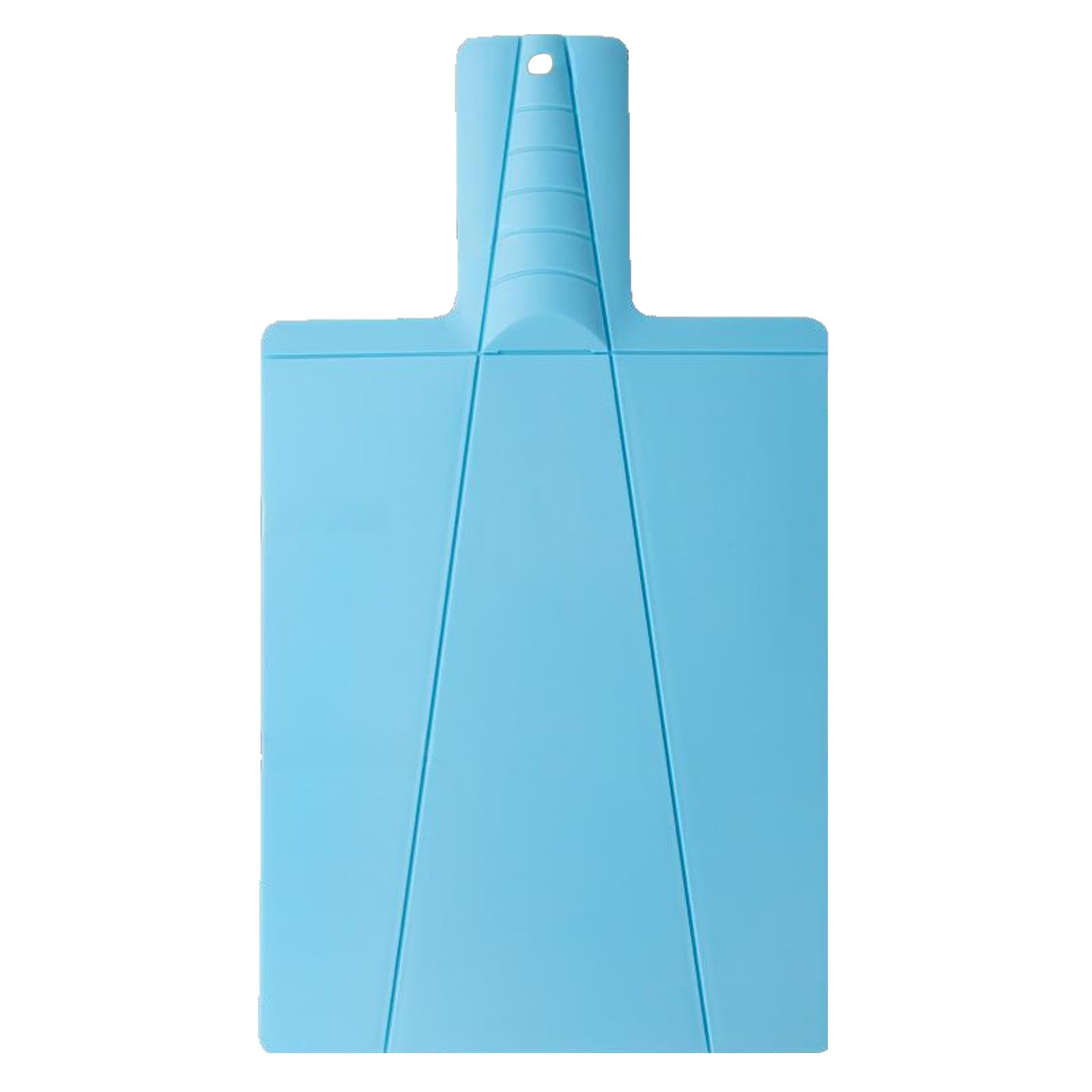 1PCS Plastic Folding Chopping Board, 38x21.5x1cm Non-Slip Foldable Cutting Board for Kitchen, Picnic, Cutting Fruits, Vegetables, Meat (Blue)