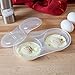 Home-X Microwave Egg Poacher - Easy-Use Dishwasher-Safe Microwave Egg Maker for Fast, Low-Calorie Breakfasts and Meals - Non-Stick, BPA-Free Poached Egg Cooker Microwave Cooks Two Eggs at Once