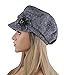 EINSKEY Women's Winter Hat Newsboy Cap Wool Felt Cloche Hat Flower Church Visor Beret Cabbie Hat