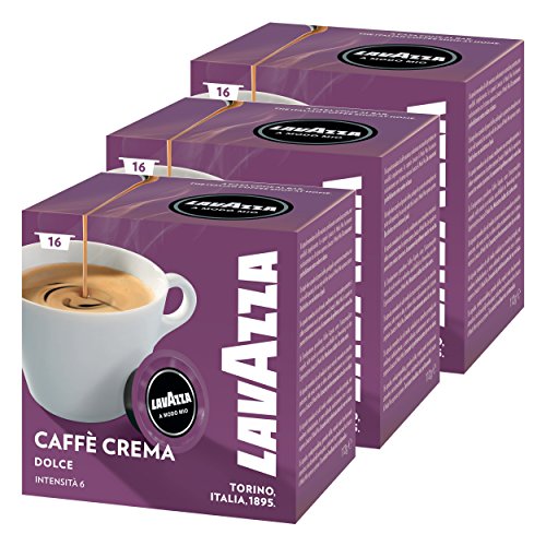 Lavazza A Modo Mio Lungo Dolce, Kaffee, Kaffeekapseln, Arabica, 48 Kapseln