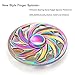 Fidget Spinner Ultra Durable Wheel Spinner Fidget Toy Stress Reducer Bearing Anxiety Relief EDC Toys for ADD, ADHD Anxiety Autism Boredom Stress Focus Children and Adults (Rainbow-17)